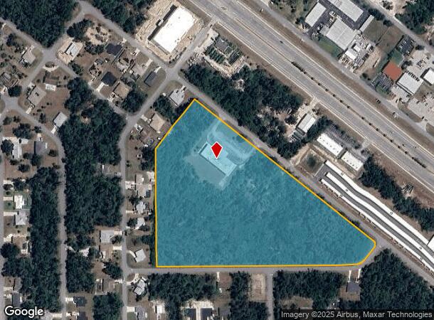  525 Bowman Ter, Port Charlotte, FL Parcel Map