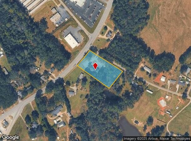 1000 Pine Top Rd, Belton, SC Parcel Map