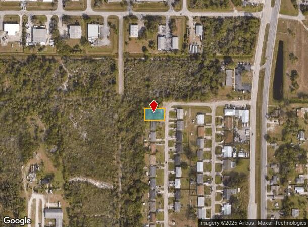  2933 Harson Way, Fort Pierce, FL Parcel Map