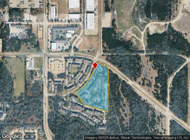 3636 W Red Bird Ln, Dallas, TX Parcel Map