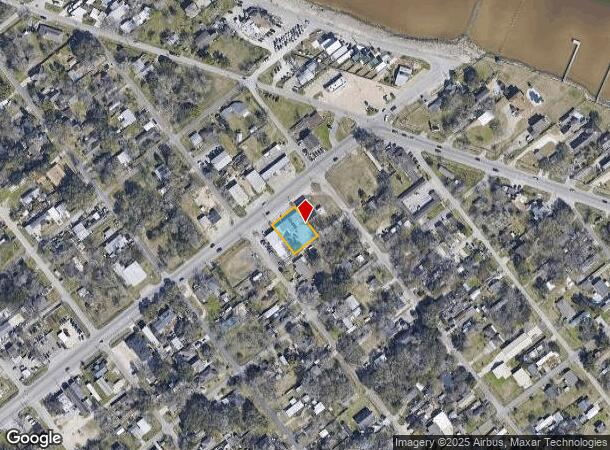  127 Grand Ave, Bacliff, TX Parcel Map