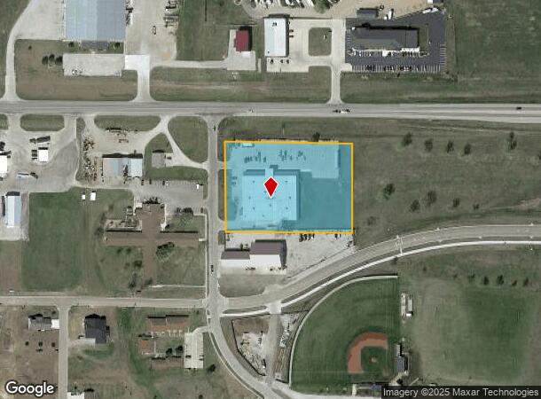 1710 North St, Seneca, KS Parcel Map