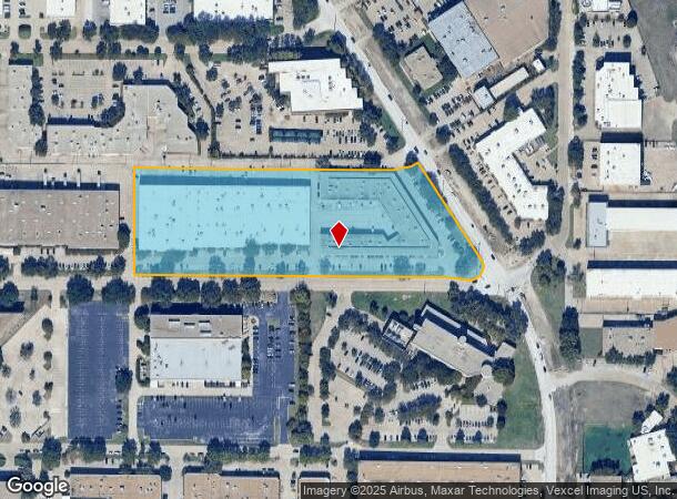 2101 Midway Rd, Carrollton, TX Parcel Map