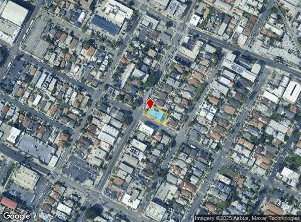 200 N Rampart Blvd, Los Angeles, CA Parcel Map