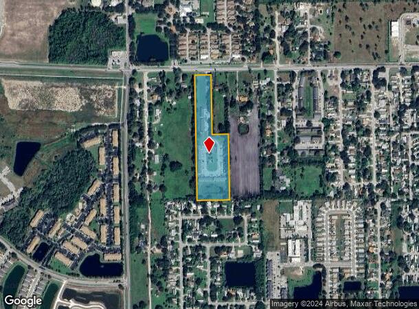  1012 Summer Glen Blvd, Immokalee, FL Parcel Map