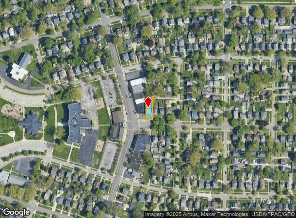  353 Reed Ave, Akron, OH Parcel Map