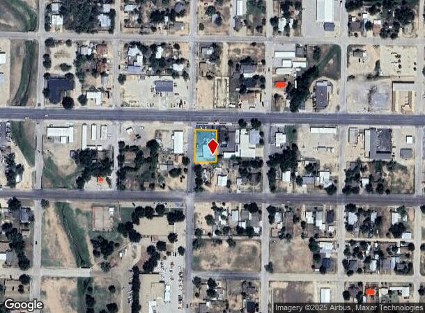 1212 25Th St, Snyder, TX Parcel Map