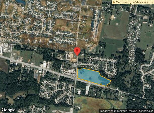  125 Sango Dr, Clarksville, TN Parcel Map