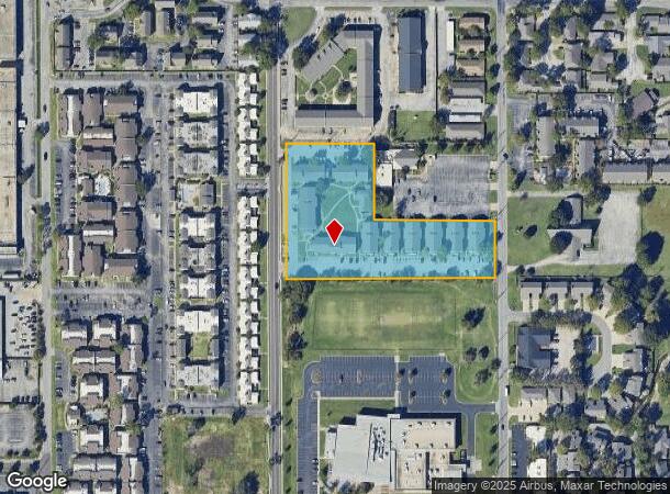 4837 S Darlington Ave, Tulsa, OK Parcel Map