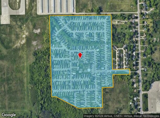  5406 Torrey Rd, Flint, MI Parcel Map