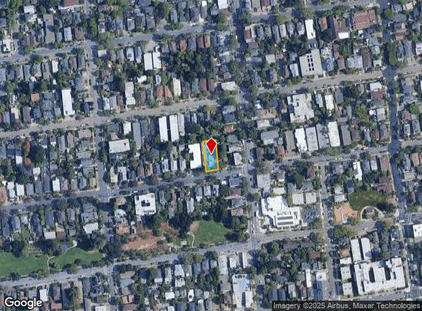  1835 Delaware St, Berkeley, CA Parcel Map