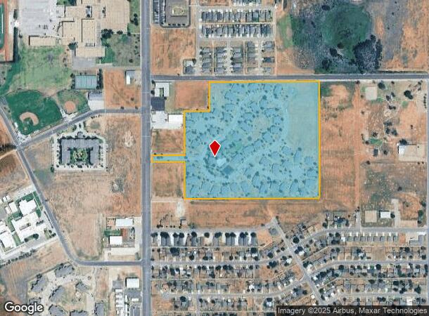 512 N Martin Luther King Blvd, Lubbock, TX Parcel Map