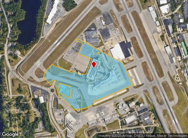  1 Airport Rd, Manchester, NH Parcel Map