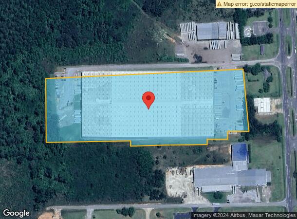  801 Industrial Blvd, Bay Minette, AL Parcel Map