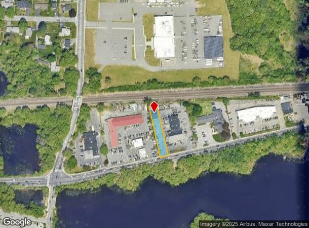 127 W Central St, Natick, MA Parcel Map