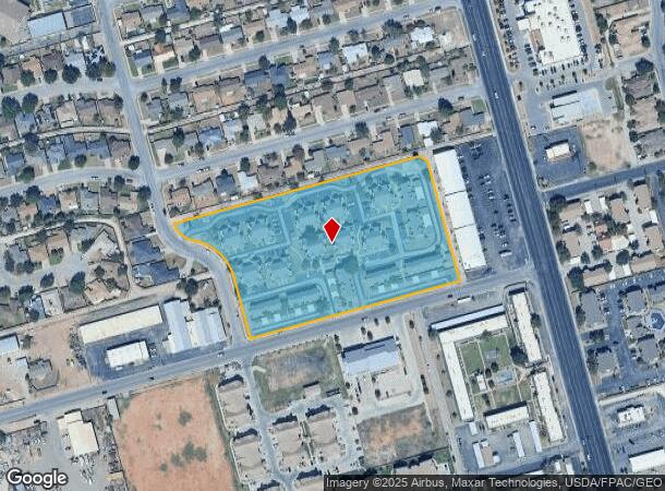  4534 Sinclair Ave, Midland, TX Parcel Map