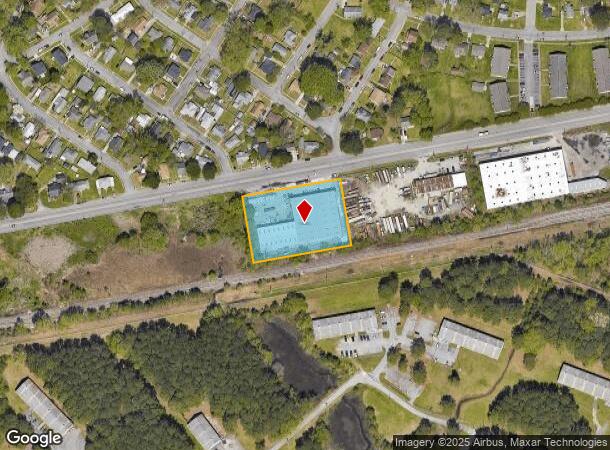  1329 Victory Blvd, Chesapeake, VA Parcel Map