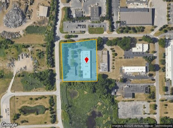 1733 Highwood E, Pontiac, MI Parcel Map