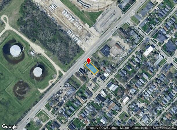 2104 Front St, Toledo, OH Parcel Map