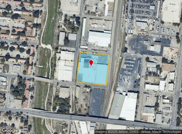  702 San Fernando St, San Antonio, TX Parcel Map