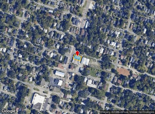  1804 Waters Ave, Savannah, GA Parcel Map
