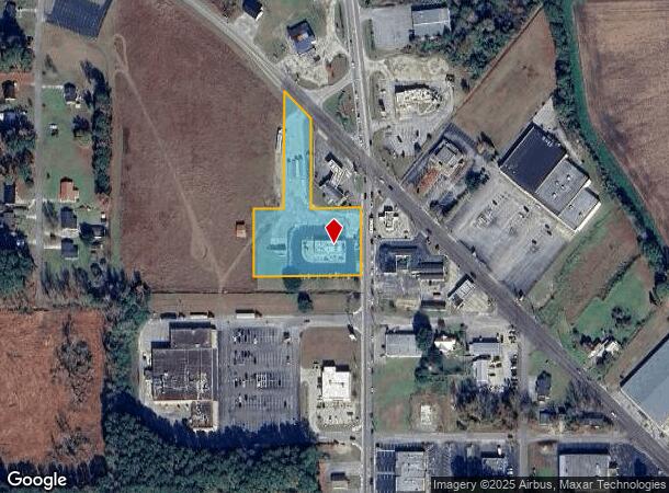 915 N Brown St, Chadbourn, NC Parcel Map