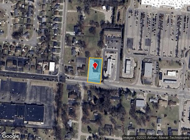 1219 E 2Nd St, Franklin, OH Parcel Map