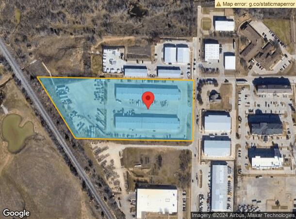  2401 Worthington Dr, Denton, TX Parcel Map