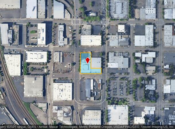 1740 Se M L King Blvd, Portland, OR Parcel Map