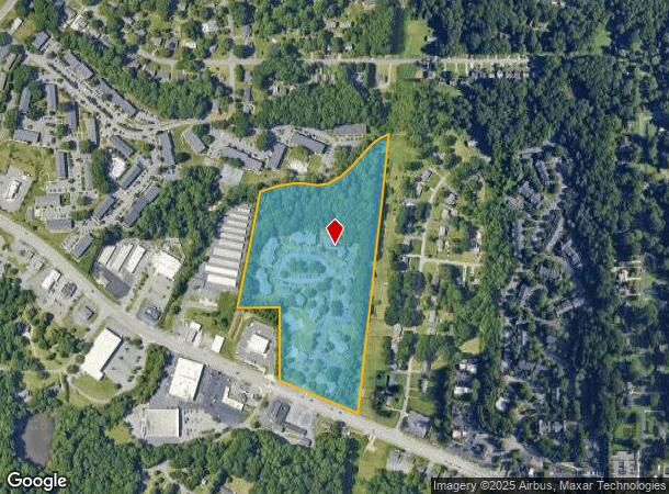  4755 Country Club Rd, Winston Salem, NC Parcel Map