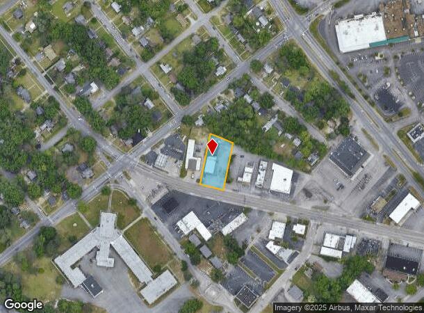 1929 S Sycamore St, Petersburg, VA Parcel Map