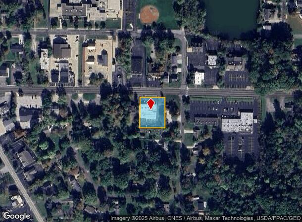  114 E Aurora Rd, Northfield, OH Parcel Map