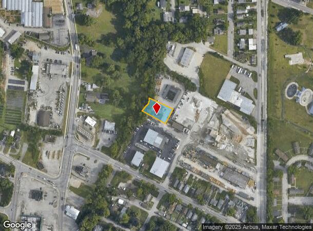  1808 Lincoln Ave, New Albany, IN Parcel Map