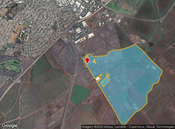 80 Hansen Rd, Kahului, HI Parcel Map