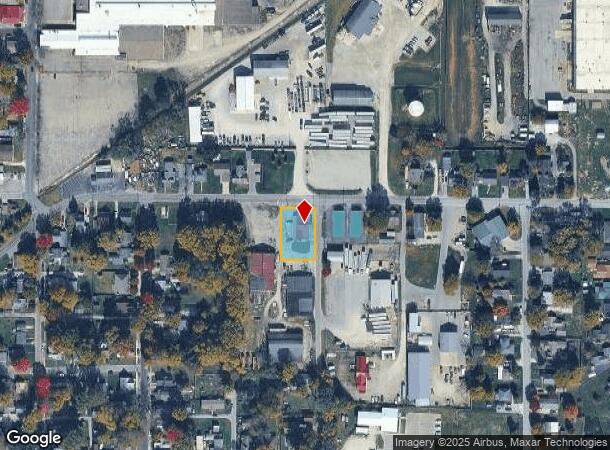 755 Hamilton Ave, Franklin, IN Parcel Map