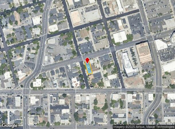 242 W Liberty St, Reno, NV Parcel Map
