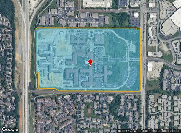  13750-13800 Metcalf Ave, Overland Park, KS Parcel Map