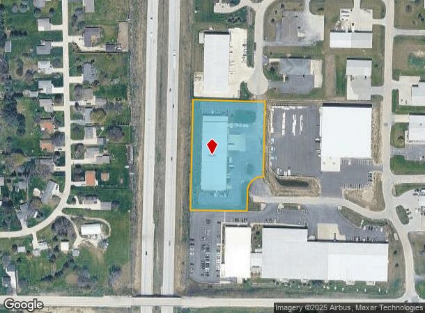 4226 High Tech Ln, Sheboygan, WI Parcel Map