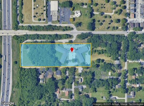  1635 E Pulaski Rd, Dolton, IL Parcel Map