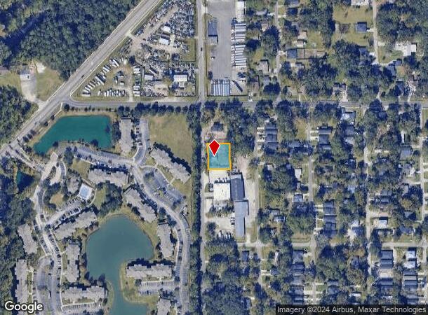  1221 Ellis Rd S, Jacksonville, FL Parcel Map