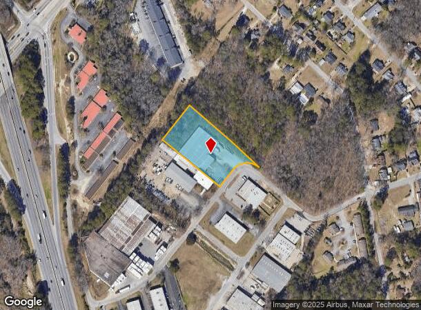 2100 Commerce Dr, Cayce, SC Parcel Map