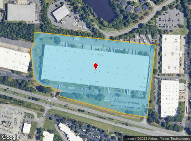  5100 W W T Harris Blvd, Charlotte, NC Parcel Map