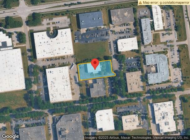  520 Exchange Ct, Aurora, IL Parcel Map