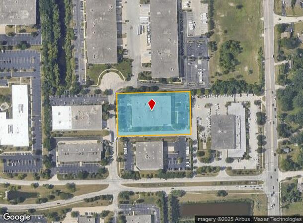  10435 Argonne Woods Dr, Woodridge, IL Parcel Map