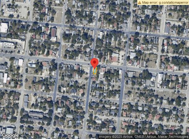  2126 Guadalupe St, San Antonio, TX Parcel Map