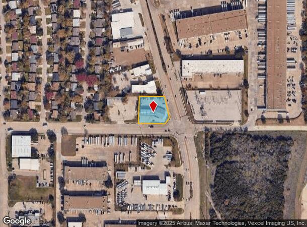 1098 Texan Trl, Grapevine, TX Parcel Map