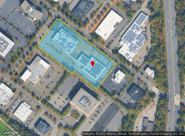  50 W Century Rd, Paramus, NJ Parcel Map