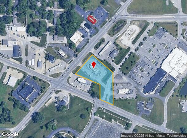 7160 S St R D67, Pendleton, IN Parcel Map