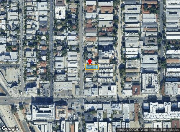  1732 N Wilton Pl, Los Angeles, CA Parcel Map