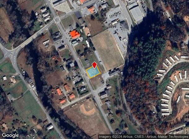  355 Main St, Rosman, NC Parcel Map